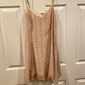 Lucca Couture Lace-Trim Chiffon Slip Dress